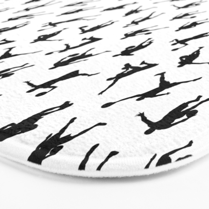 Basketball Players Bath Mat Gallery Image 3