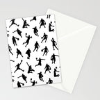 Basketball Players Stationery Card Gallery Image 2