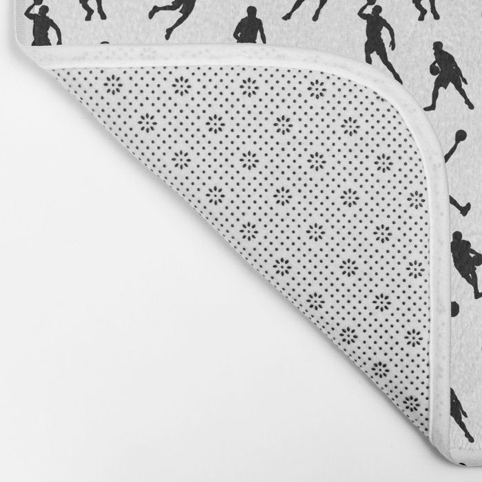 Basketball Players Bath Mat Gallery Image 2
