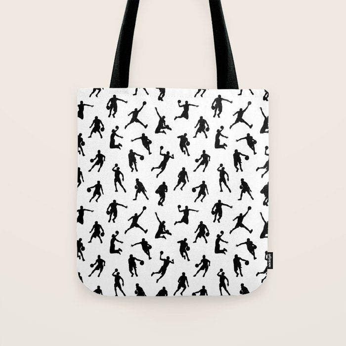 Basketball Players Tote Bag Gallery Image 1