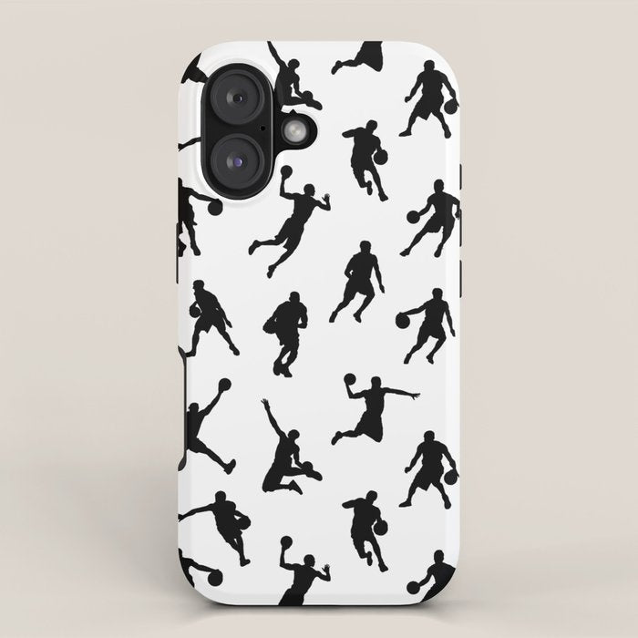 Basketball Players iPhone Case Gallery Image 1
