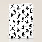 Basketball Players Stationery Card Gallery Image 2