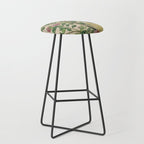 Antique 18th Century Chinoiserie Camellia Fruit Garden Stool Gallery Image 1