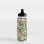 Antique 18th Century Chinoiserie Camellia Fruit Garden Water Bottle Gallery Image 3