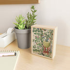 Antique 18th Century Chinoiserie Camellia Fruit Garden Mini Art Print Gallery Image 2