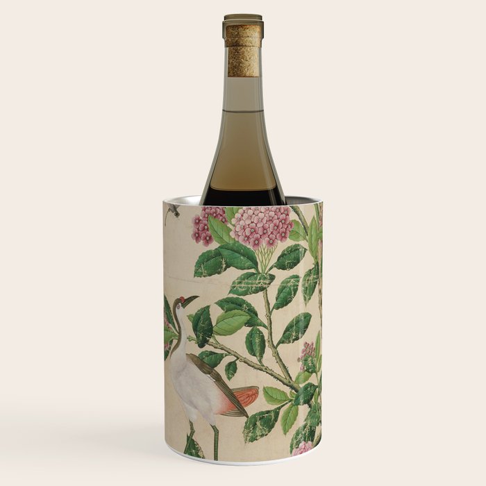 Antique 18th Century Chinoiserie Camellia Fruit Garden Wine Chiller Gallery Image 2