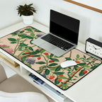 Antique 18th Century Chinoiserie Camellia Fruit Garden Desk Mat Gallery Image 2