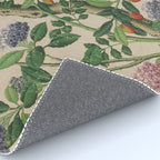 Antique 18th Century Chinoiserie Camellia Fruit Garden Rug Gallery Image 4