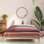 Sarape mexican blanket vibrant southwest modern serape pattern Comforter Gallery Image 3