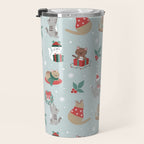 Christmas Festive Cute Holiday Kittens Travel Mug Gallery Image 3