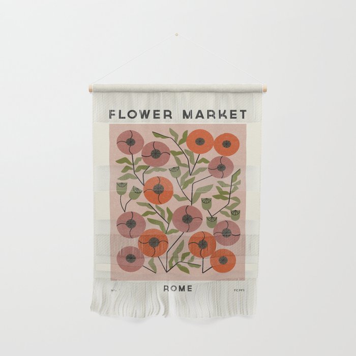 Flower Market No. 2 Wall Hanging Gallery Image 1