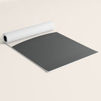 Black and White MidCentury Semi Circles  Yoga Mat Gallery Image 2