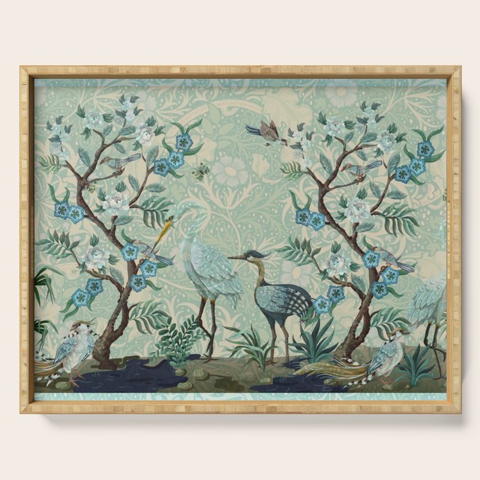 The Chinoiserie Panel Serving Tray Gallery Image 1