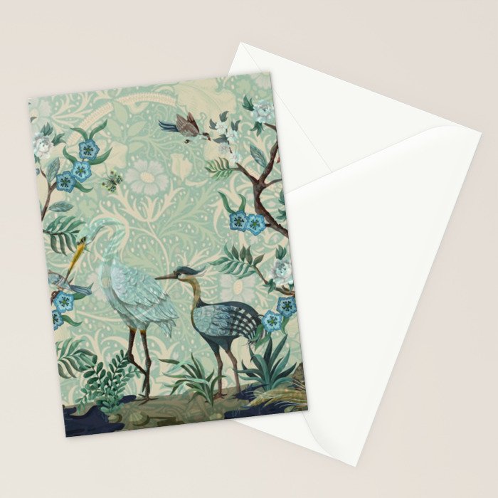 The Chinoiserie Panel Stationery Card Gallery Image 2