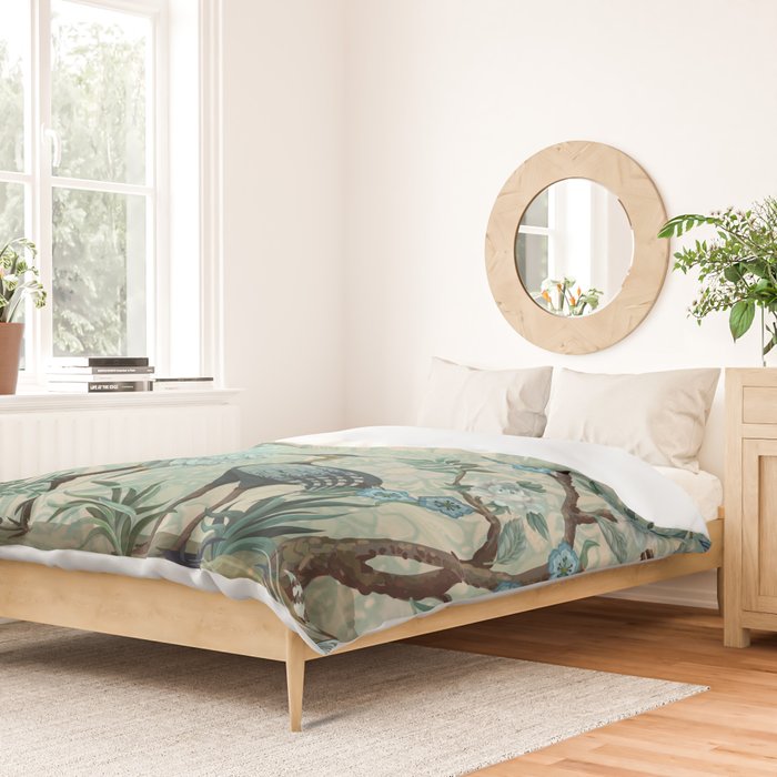 The Chinoiserie Panel Duvet Cover Gallery Image 2