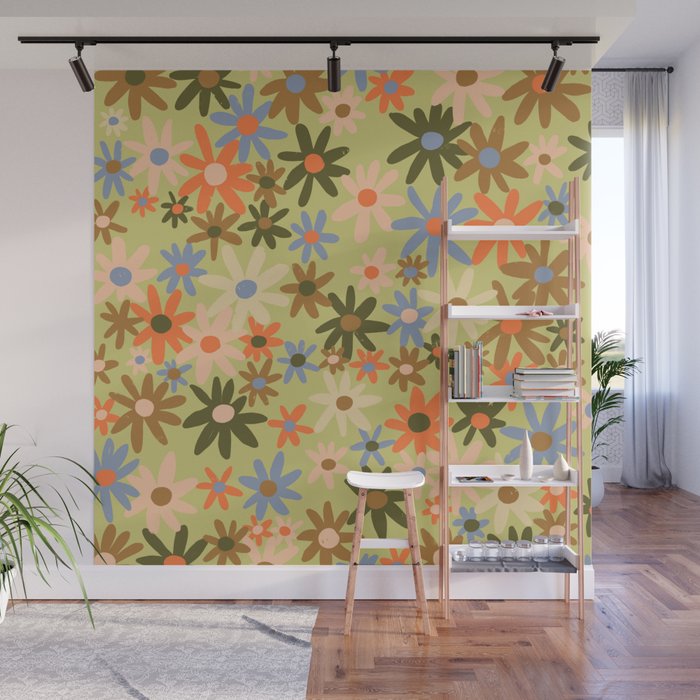 Floral fantasy #3 Wall Mural Gallery Image 1