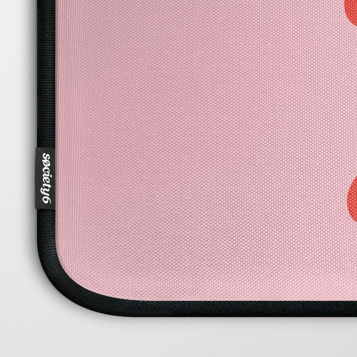 This Must Be The Place (Pink/Red Palette) Laptop Sleeve Gallery Image 3