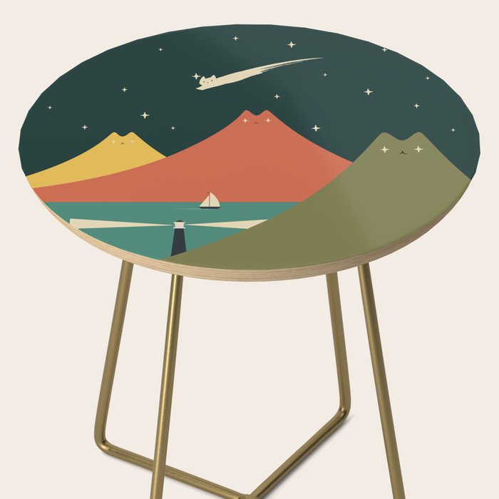 Cat Landscape 130 Side Table Gallery Image 2