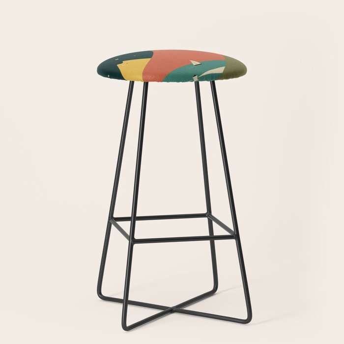 Cat Landscape 130 Stool Gallery Image 1