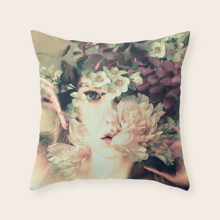 blooming Throw Pillow Gallery Image 6
