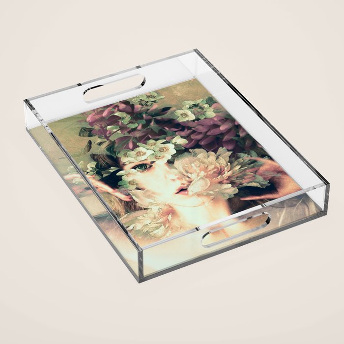blooming Acrylic Tray Gallery Image 1