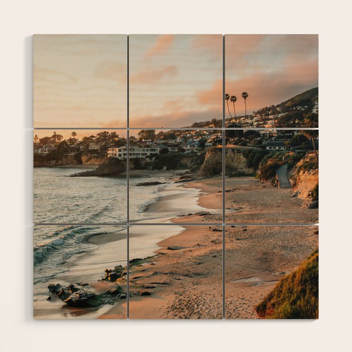 Laguna Beach Wood Wall Art Gallery Image 1