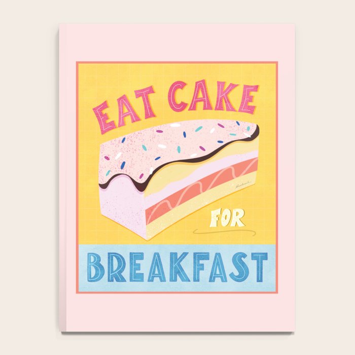 Eat Cake for Breakfast Notebook Gallery Image 4
