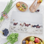 Winter Horseland Cutting Board Gallery Image 2