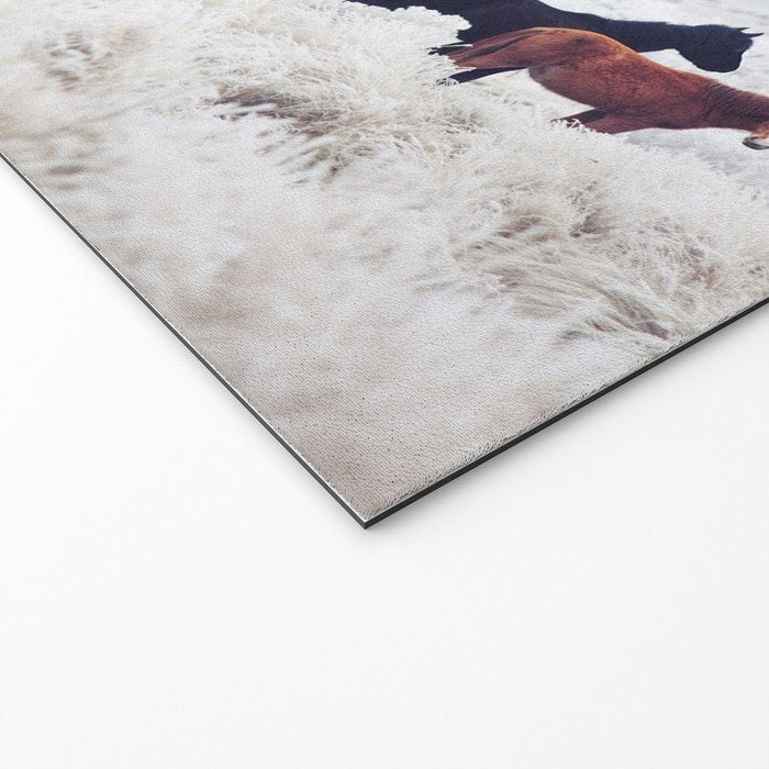 Winter Horseland Welcome Mat Gallery Image 2