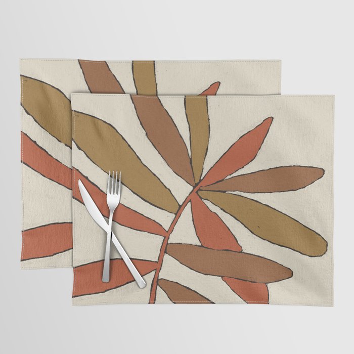 Colorful Branch Placemat Gallery Image 1