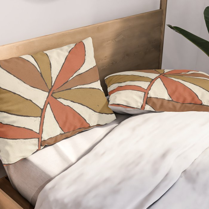 Colorful Branch Pillow Sham Gallery Image 2