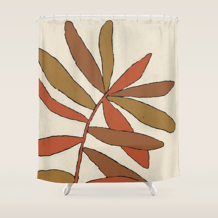 Colorful Branch Shower Curtain Gallery Image 1