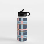 Dark Bold Linear Harmony Water Bottle Gallery Image 1