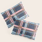 Dark Bold Linear Harmony Pillow Sham Gallery Image 3