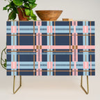 Dark Bold Linear Harmony Credenza Gallery Image 1