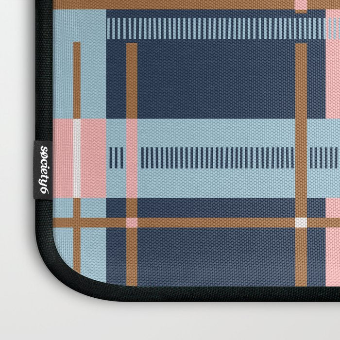 Dark Bold Linear Harmony Laptop Sleeve Gallery Image 3