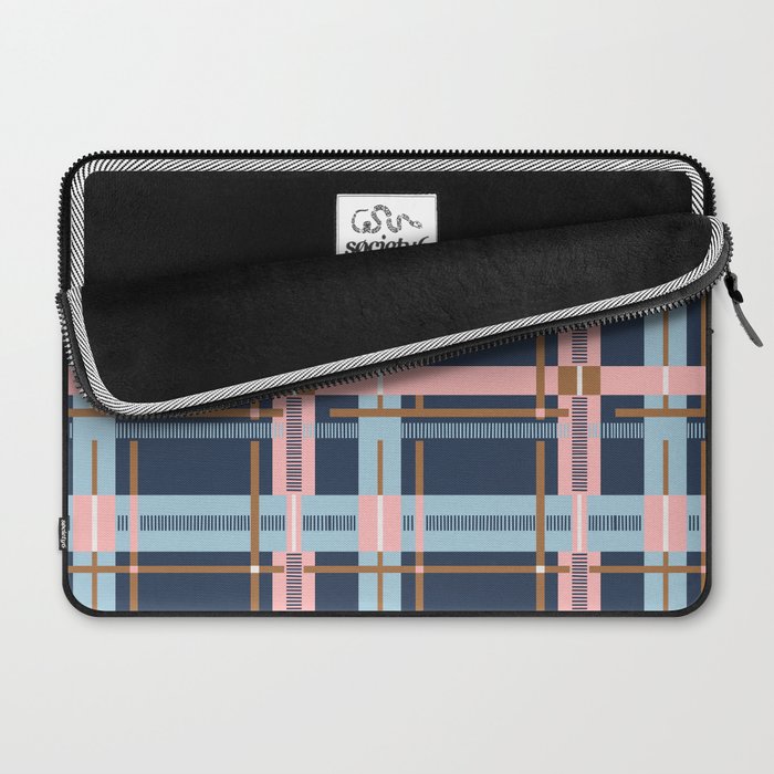 Dark Bold Linear Harmony Laptop Sleeve Gallery Image 2