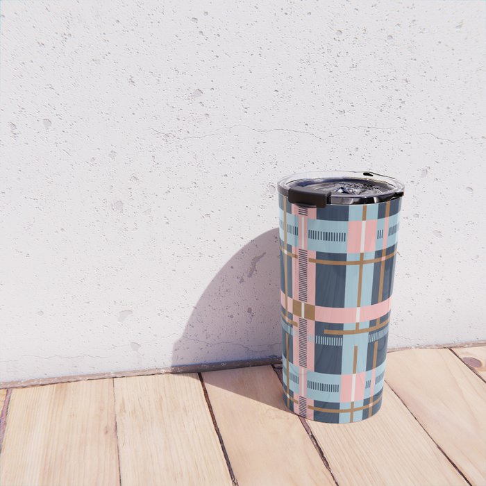 Dark Bold Linear Harmony Travel Mug Gallery Image 4