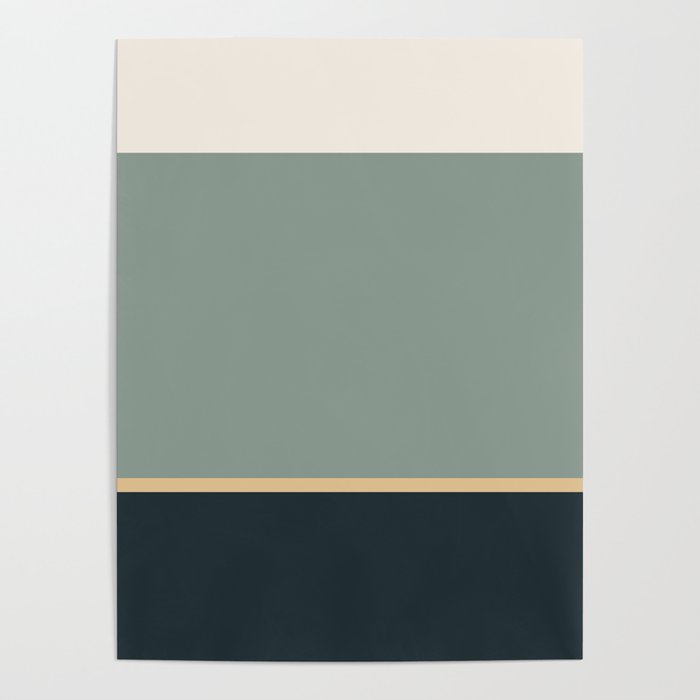 Contemporary Color Block LV Poster Gallery Image 4