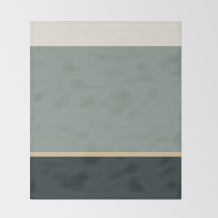 Contemporary Color Block LV Throw Blanket Gallery Image 2