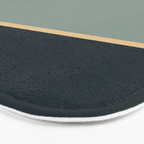 Contemporary Color Block LV Bath Mat Gallery Image 3