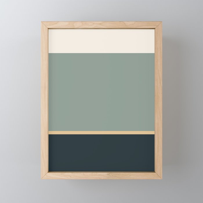 Contemporary Color Block LV Mini Art Print Gallery Image 1