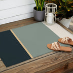 Contemporary Color Block LV Outdoor Rug Gallery Image 2