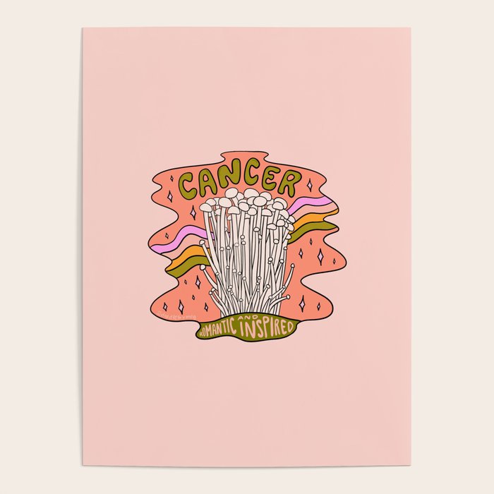 Cancer Mushroom Poster Gallery Image 1