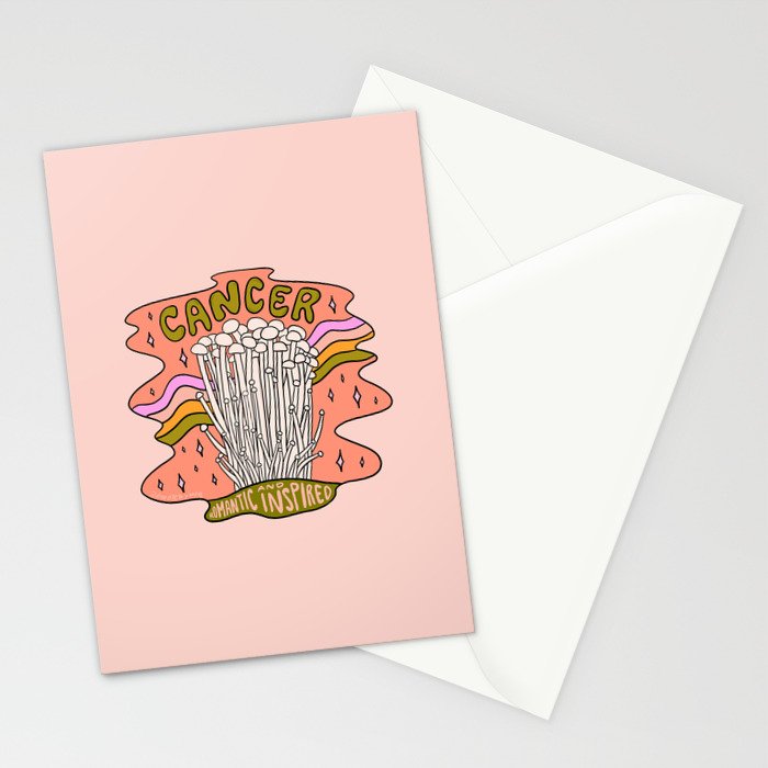 Cancer Mushroom Stationery Card Gallery Image 2