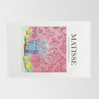 Lemons against Pink Background by Henri Matisse - Artwork Design Rug Gallery Image 2