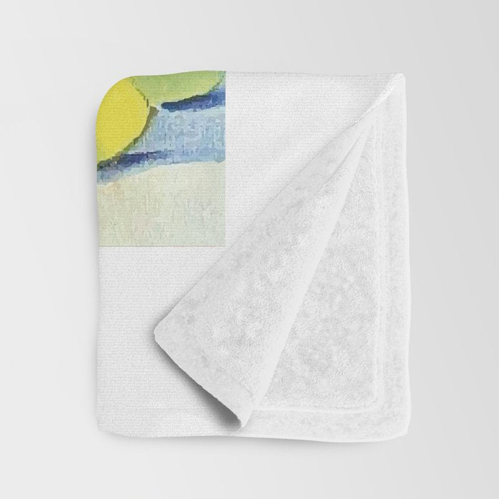 Lemons against Pink Background by Henri Matisse - Artwork Design Throw Blanket Gallery Image 3