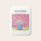 Lemons against Pink Background by Henri Matisse - Artwork Design Bath Mat Gallery Image 1
