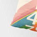 Retro Numbers Pillow Sham Gallery Image 4