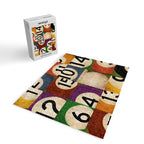 Billiards pool balls graphic art Jigsaw Puzzle Gallery Image 2